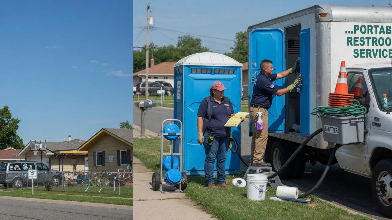 Portable Toilet Rental in Rhodes, IA near me